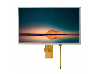 9寸液晶屏 帶電阻觸摸 800*480分辨率 9寸TFT LCD液晶模塊 總成